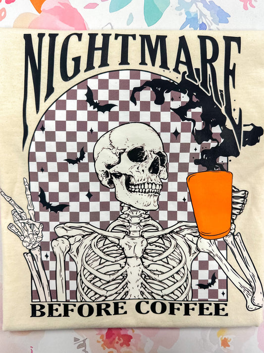 Nightmare Before Coffee - Graphic Tee