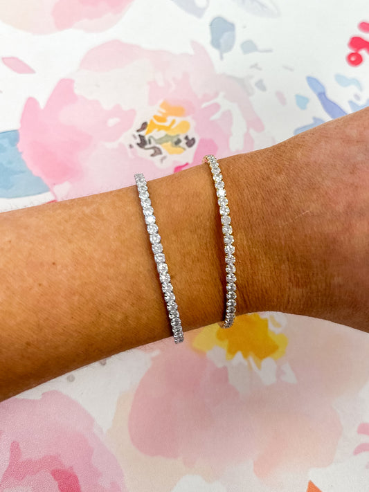 Stretchy Tennis Bracelet