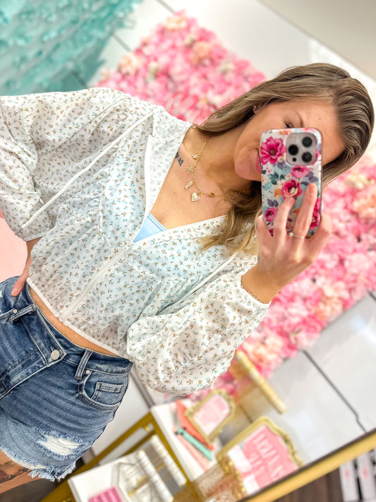 Ditsy Daydream Windbreaker