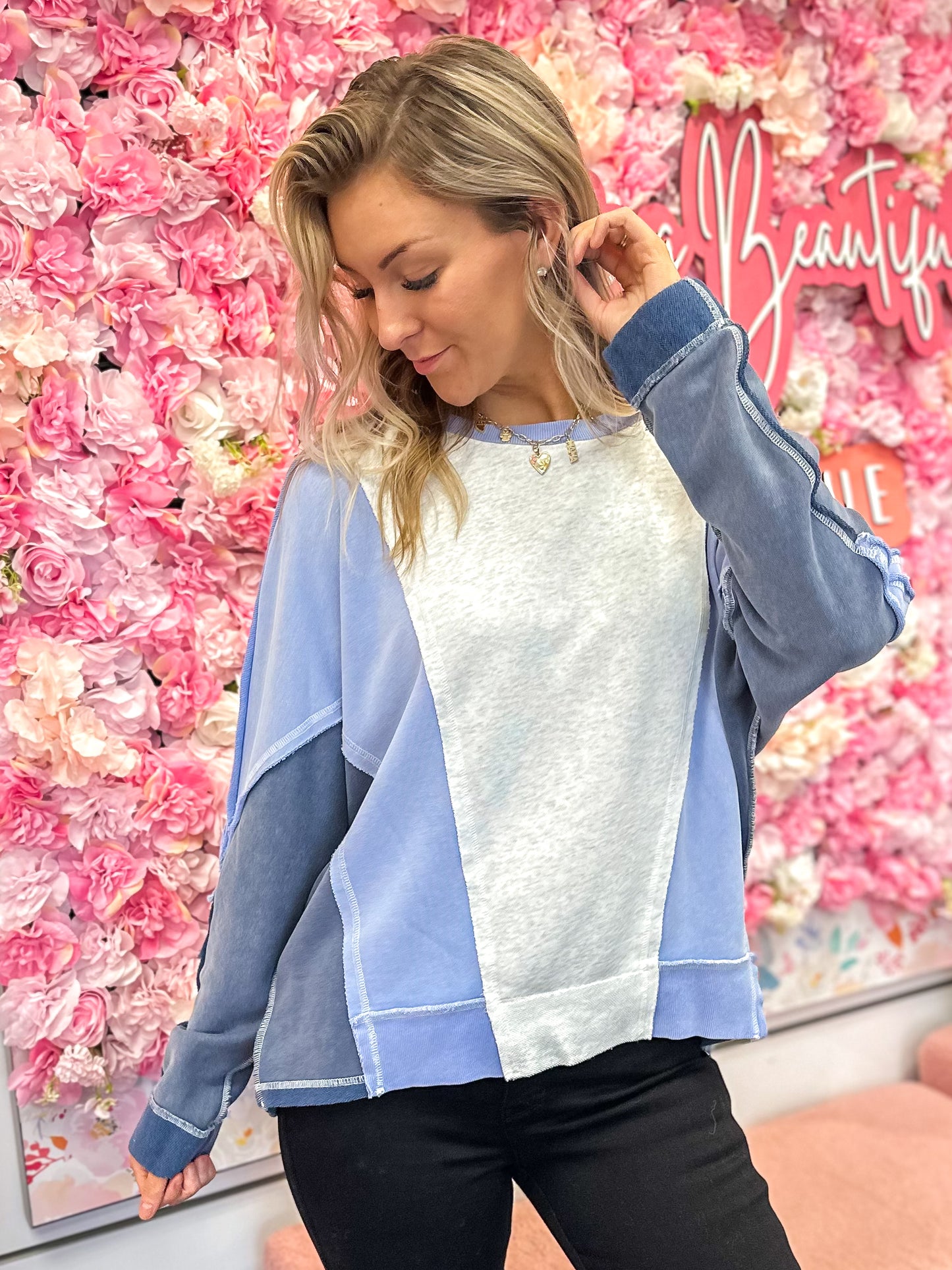 Mila Mineral Wash Pullover