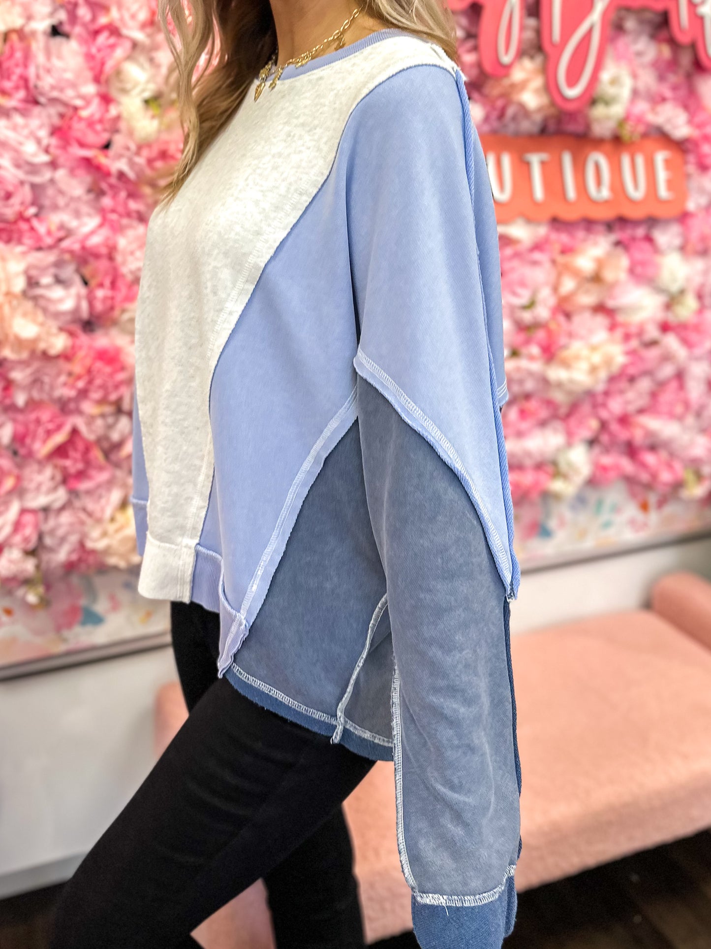 Mila Mineral Wash Pullover