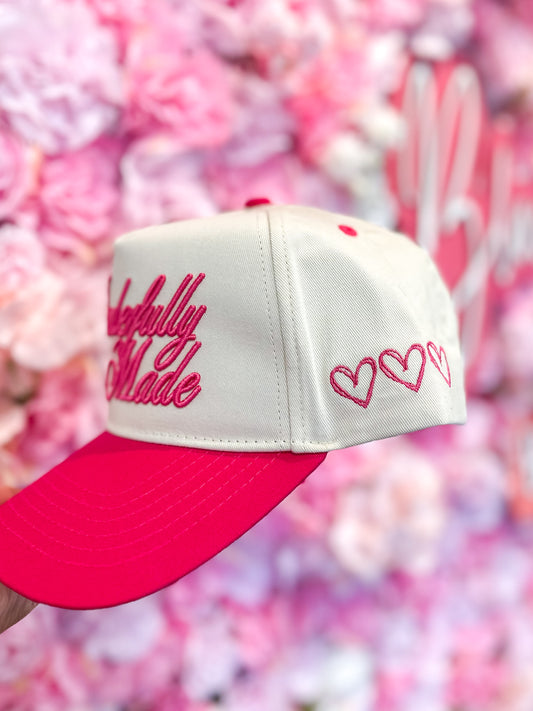Wonderfully Made - Hot Pink Vintage Trucker Hat