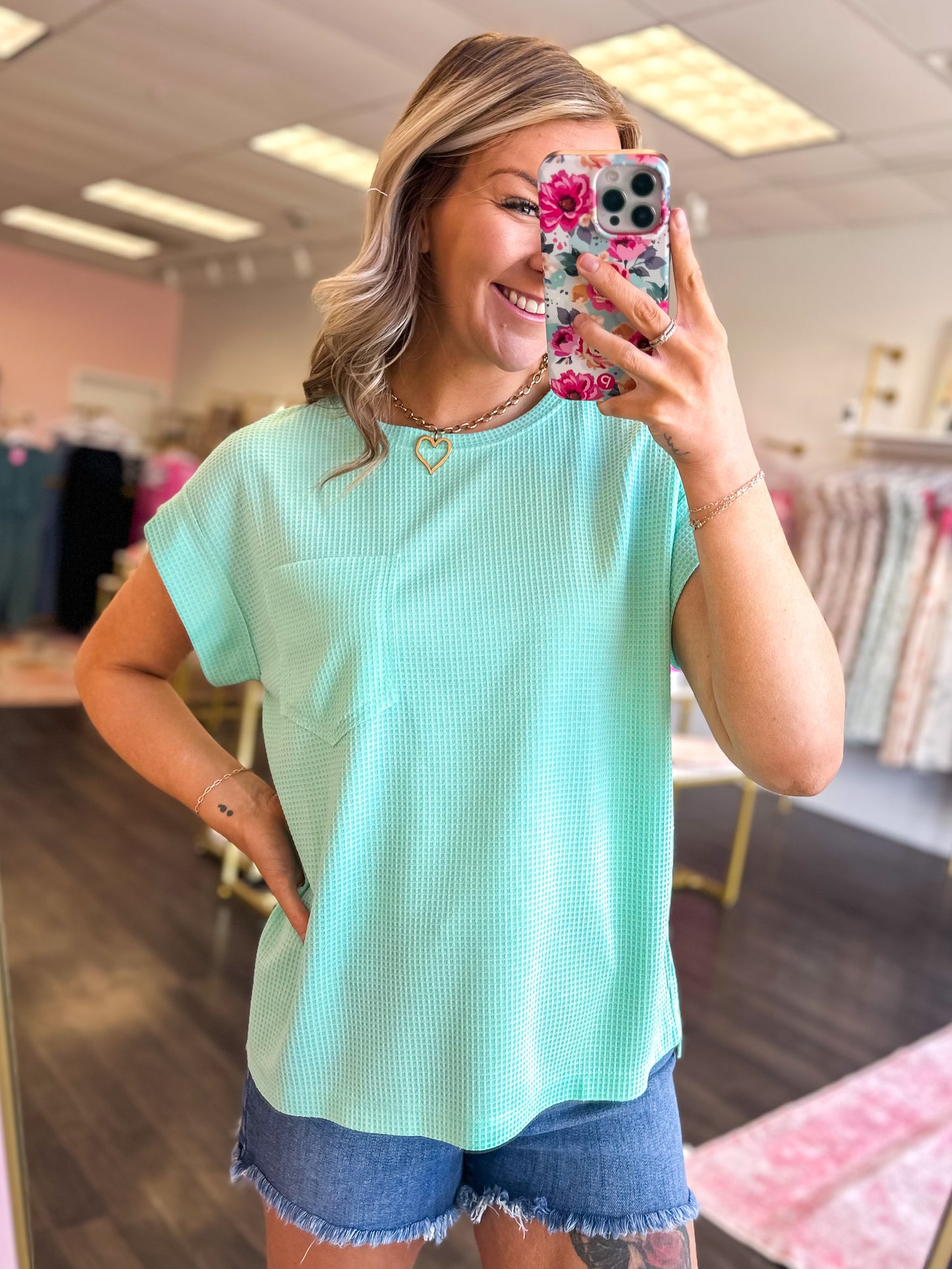 The Cora Classic Pocket Tee