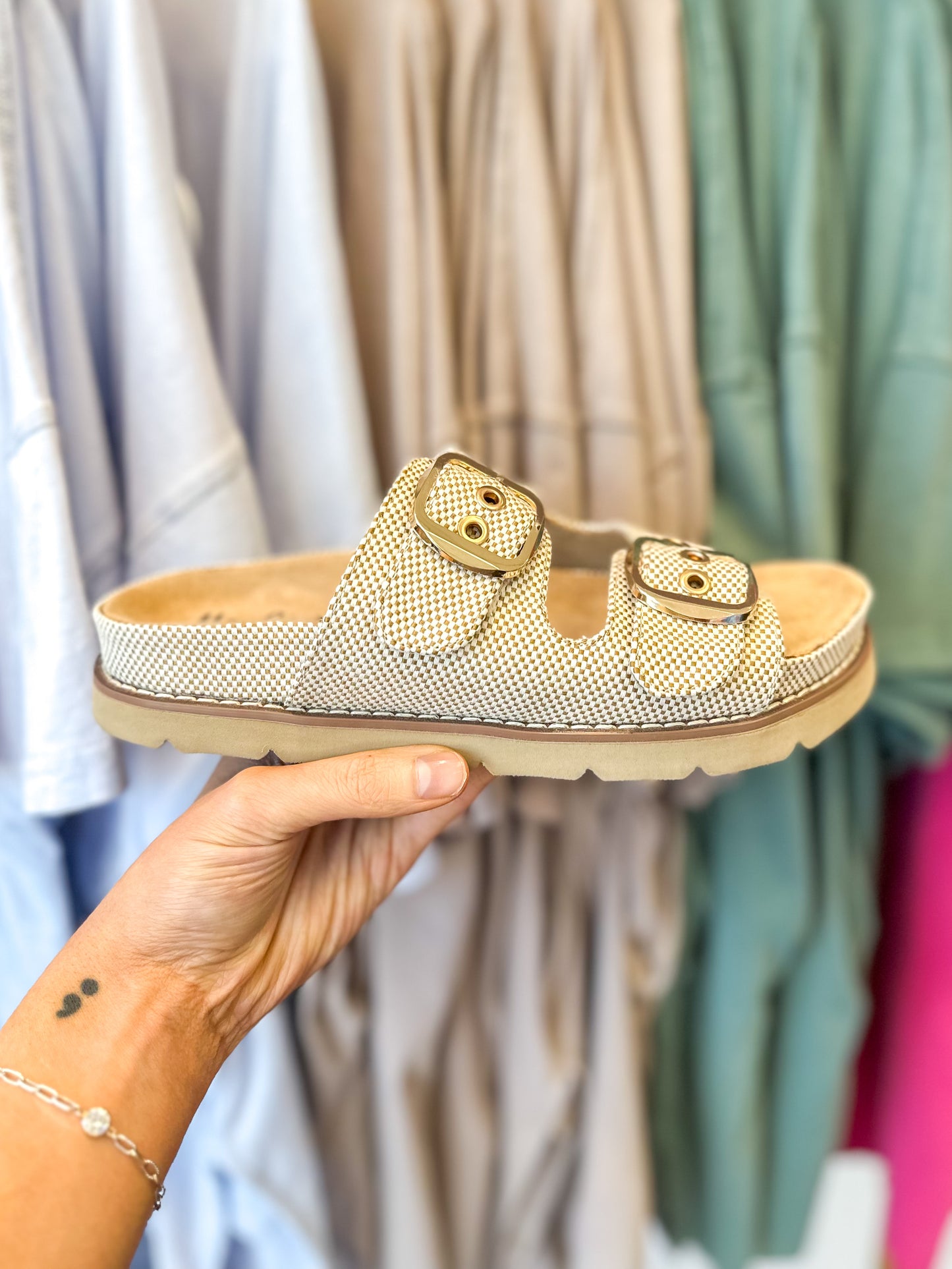 CORKY'S: She's Spicy Sandals - Cognac