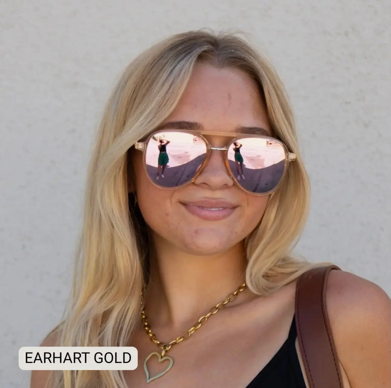 Earhart Sunglasses - Gold | DAX Eyewear