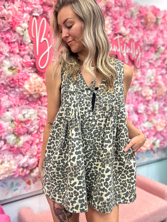 The Fierce Edit Denim Romper