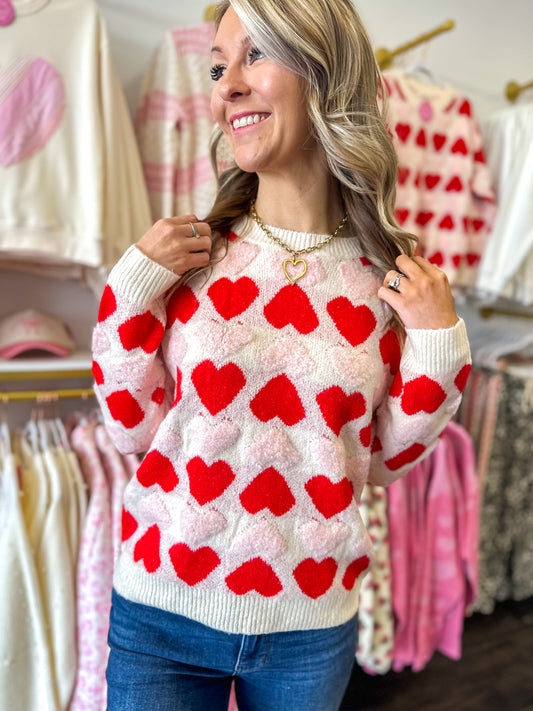 All My Love Heart Sweater