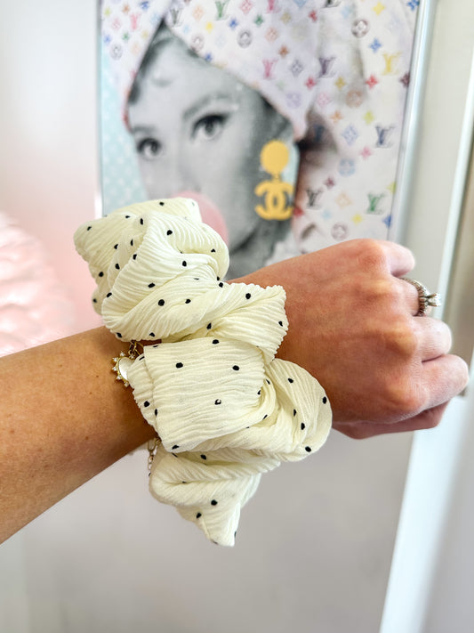 Spotted Style Scrunchie
