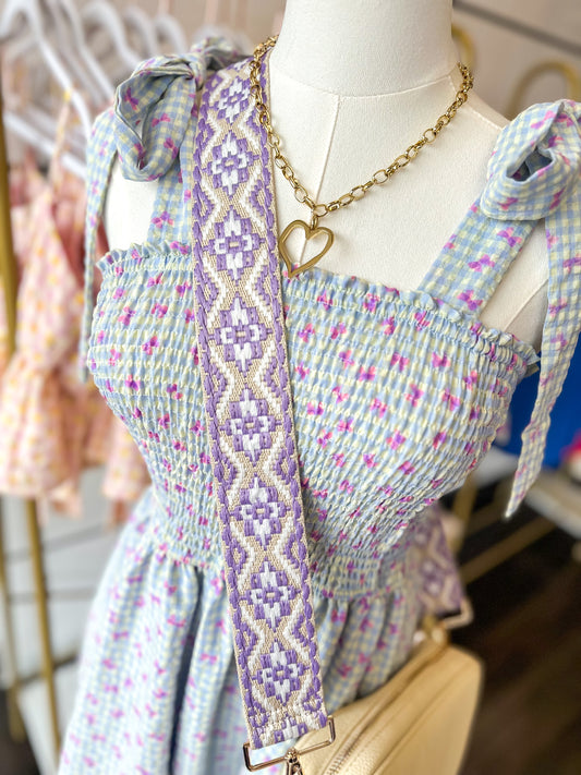 Large Open Heart Necklace - Gold