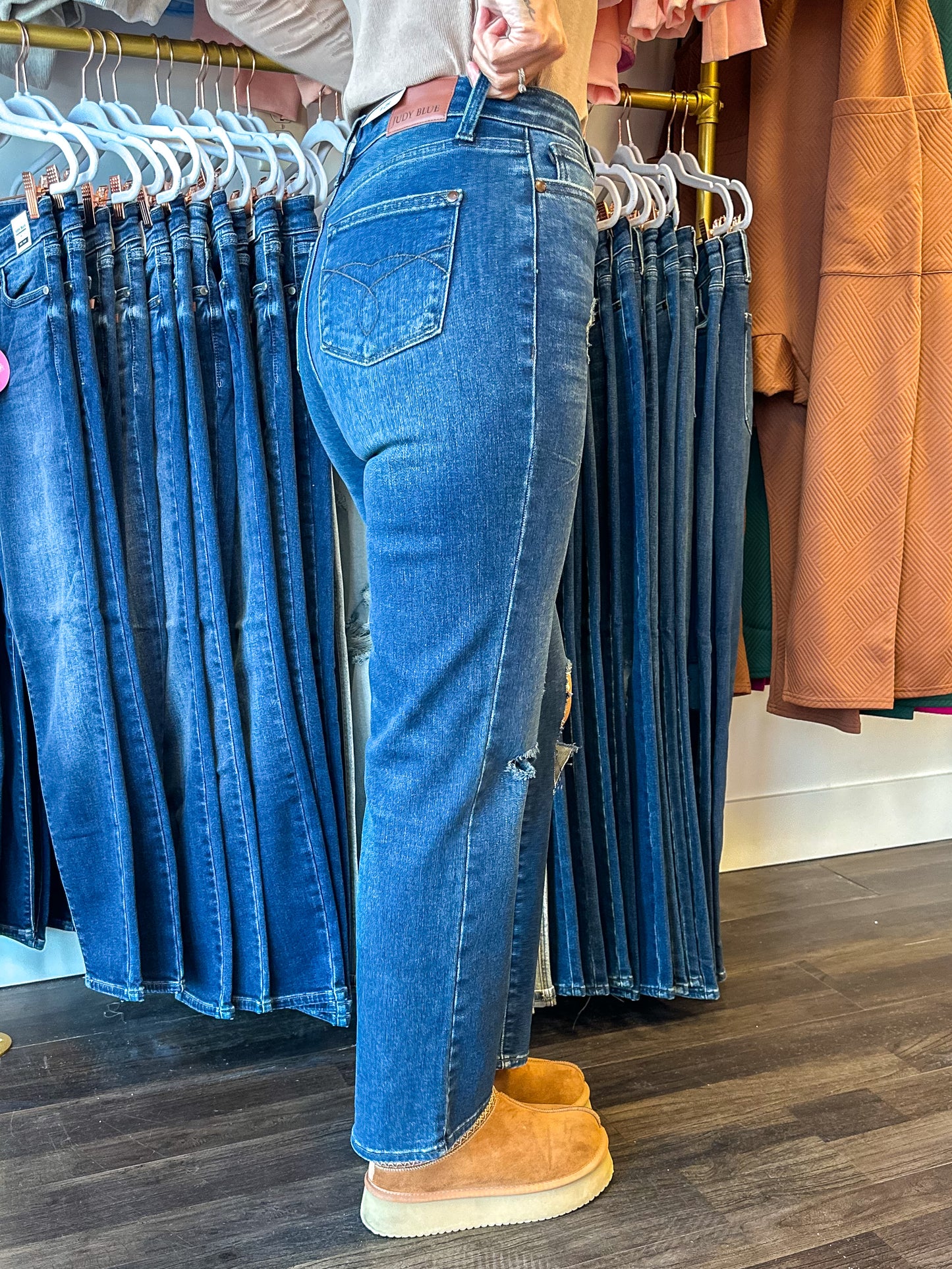 Rylie Ripped Dad Style Judy Blue Jeans