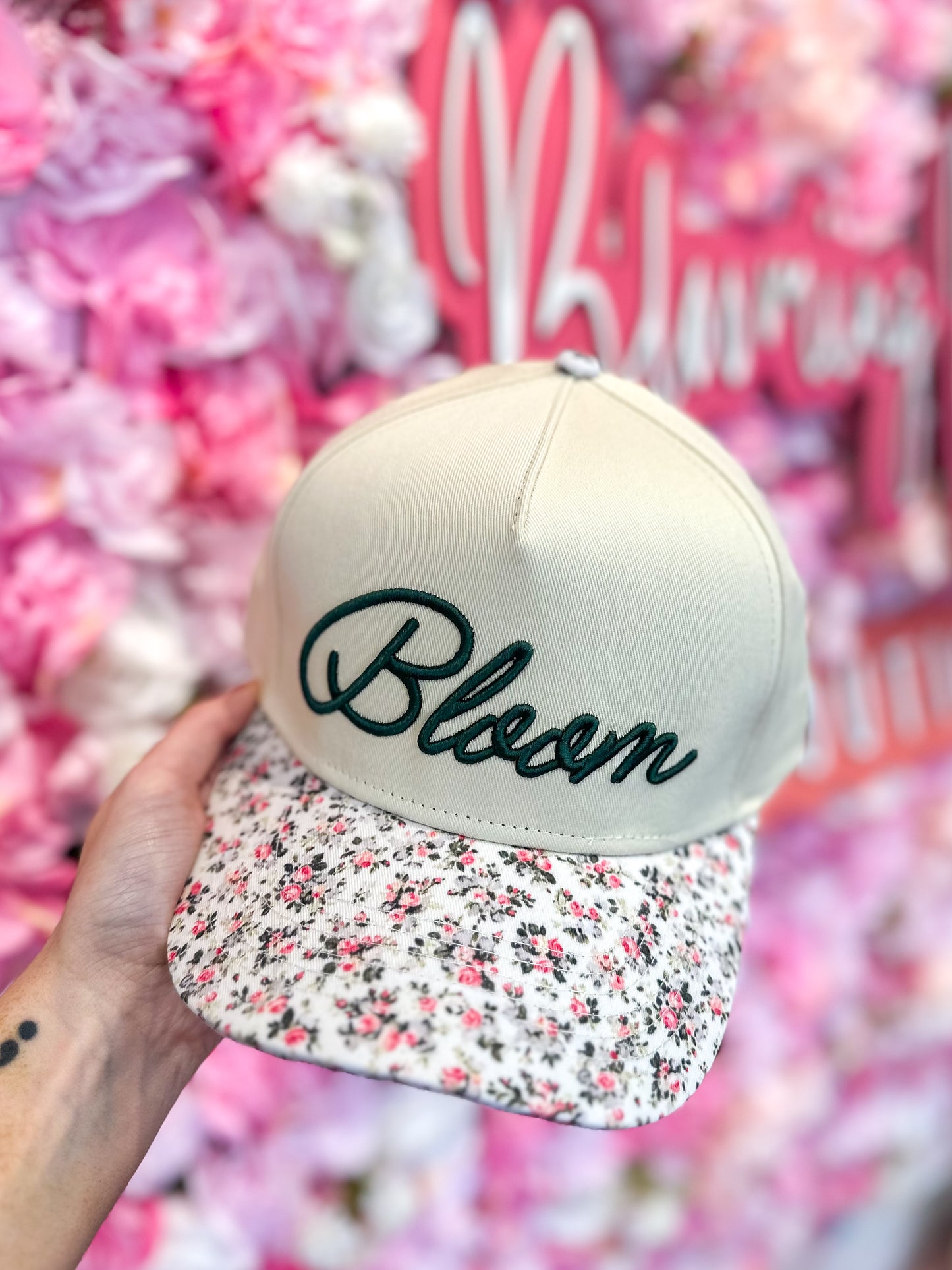 Bloom Vintage Trucker Hat
