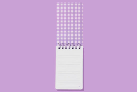 Wildflowers Spiral Top Notebook