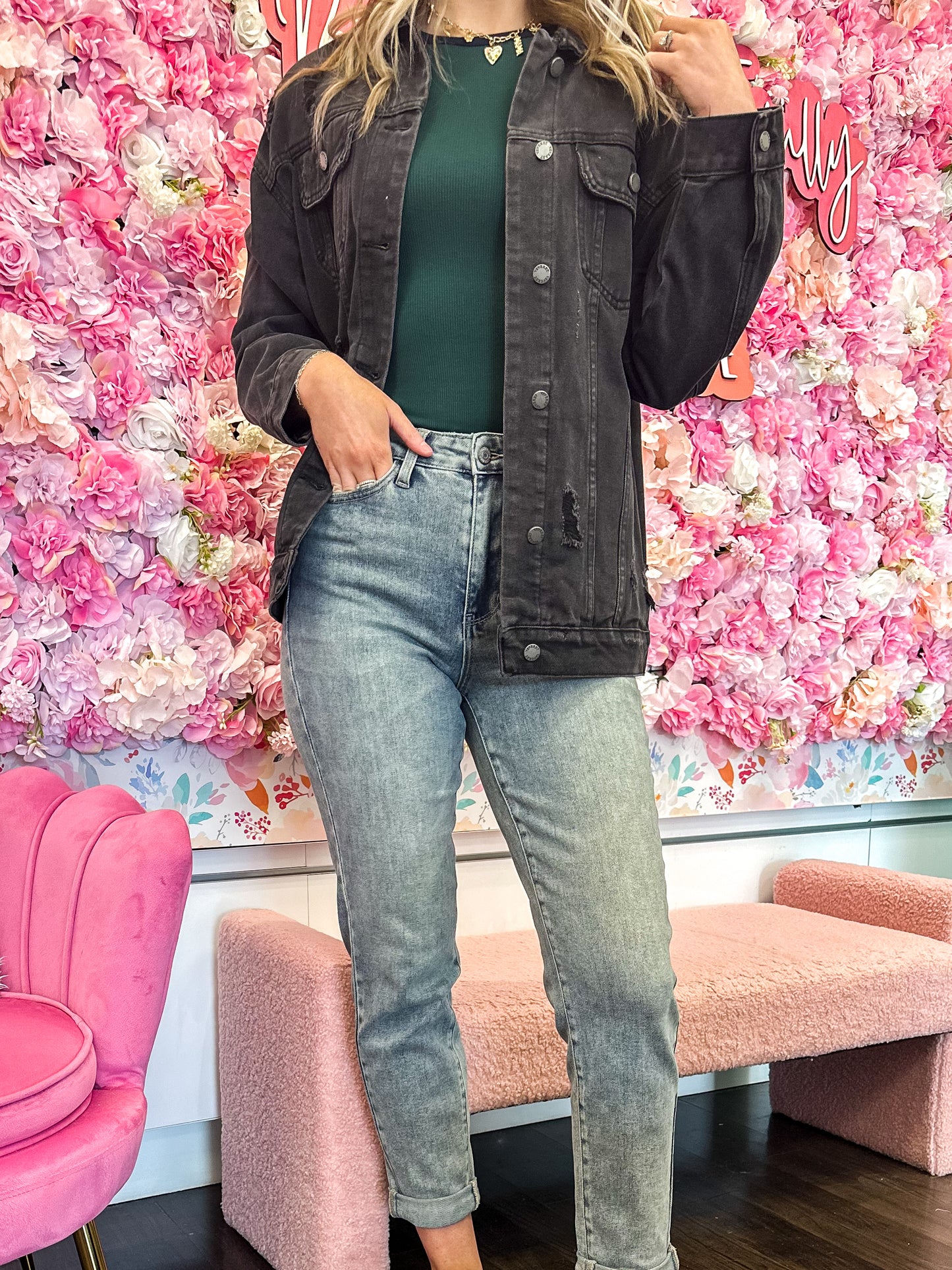 The Weekender Oversized Denim Jacket - 2 Colors