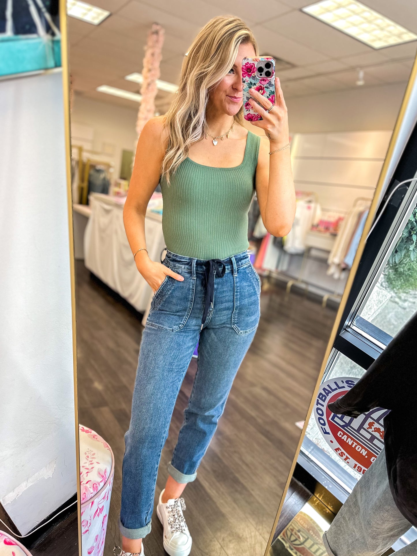 Sienna Square Neck Ribbed Bodysuit