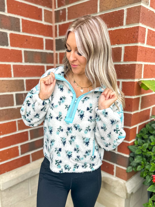 Frankie Floral Print Pullover