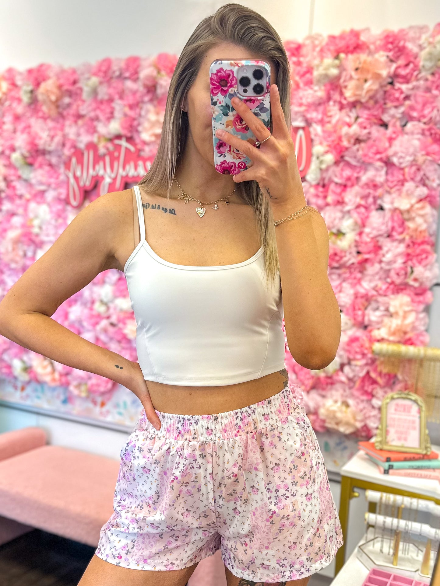Patchwork Posies Boxer Shorts