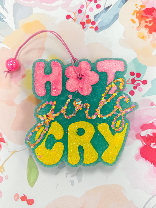 Hot Girls Cry Car Freshie