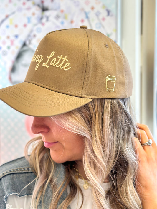 Running Latte Vintage Hat