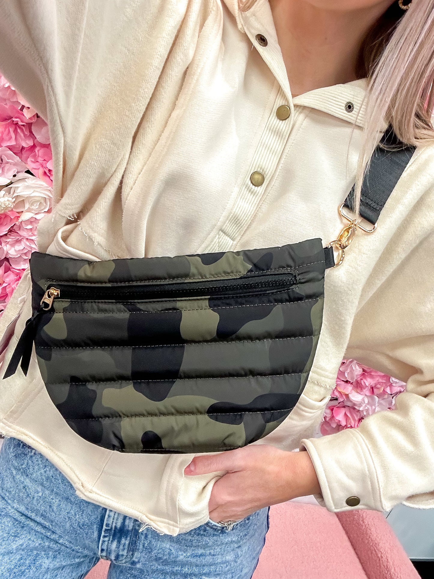 Jolie Puffer Belt Bag