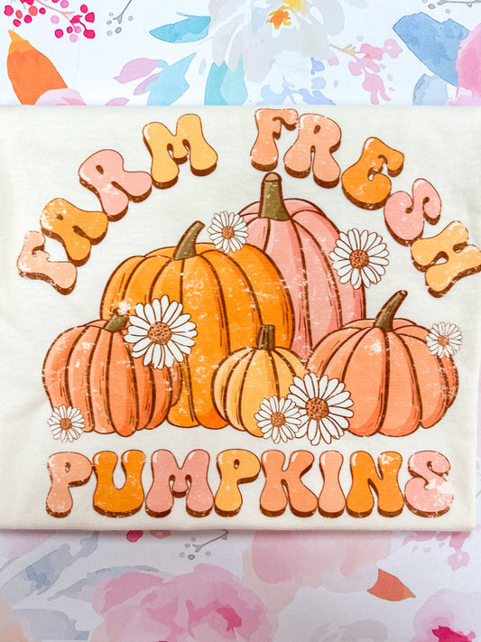 Farm Fresh Pumpkins Graphic Tee