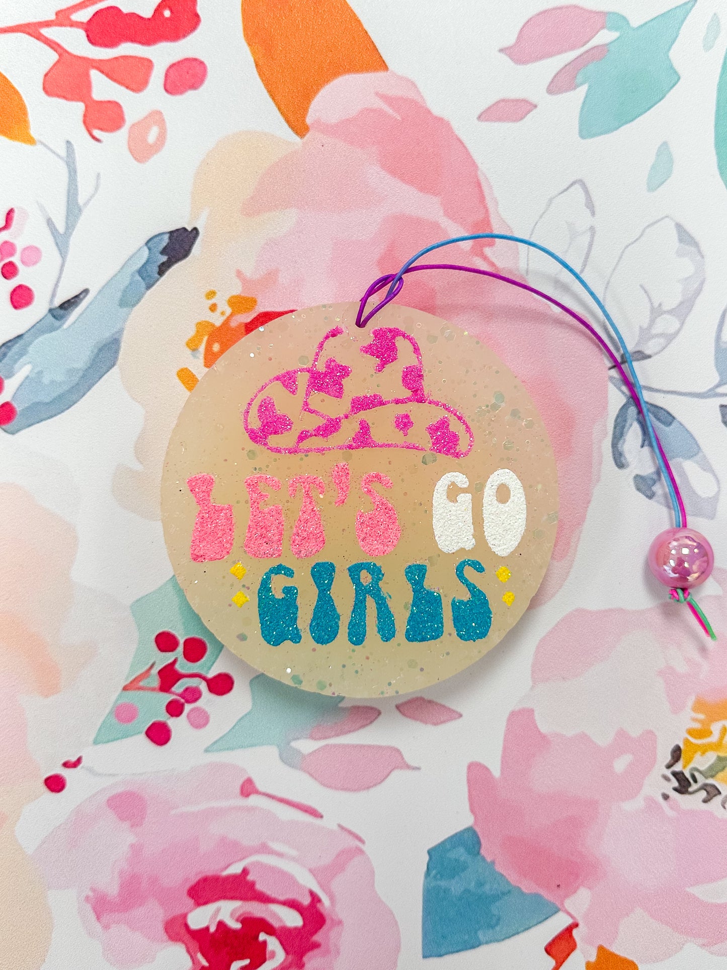 Let's Go Girls Car Freshie