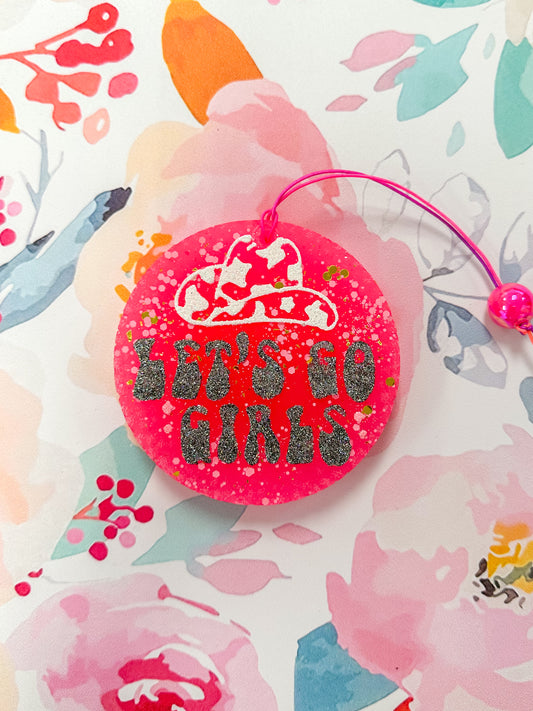 Let's Go Girls Car Freshie