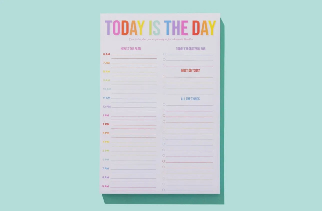 Today Is The Day Notepad