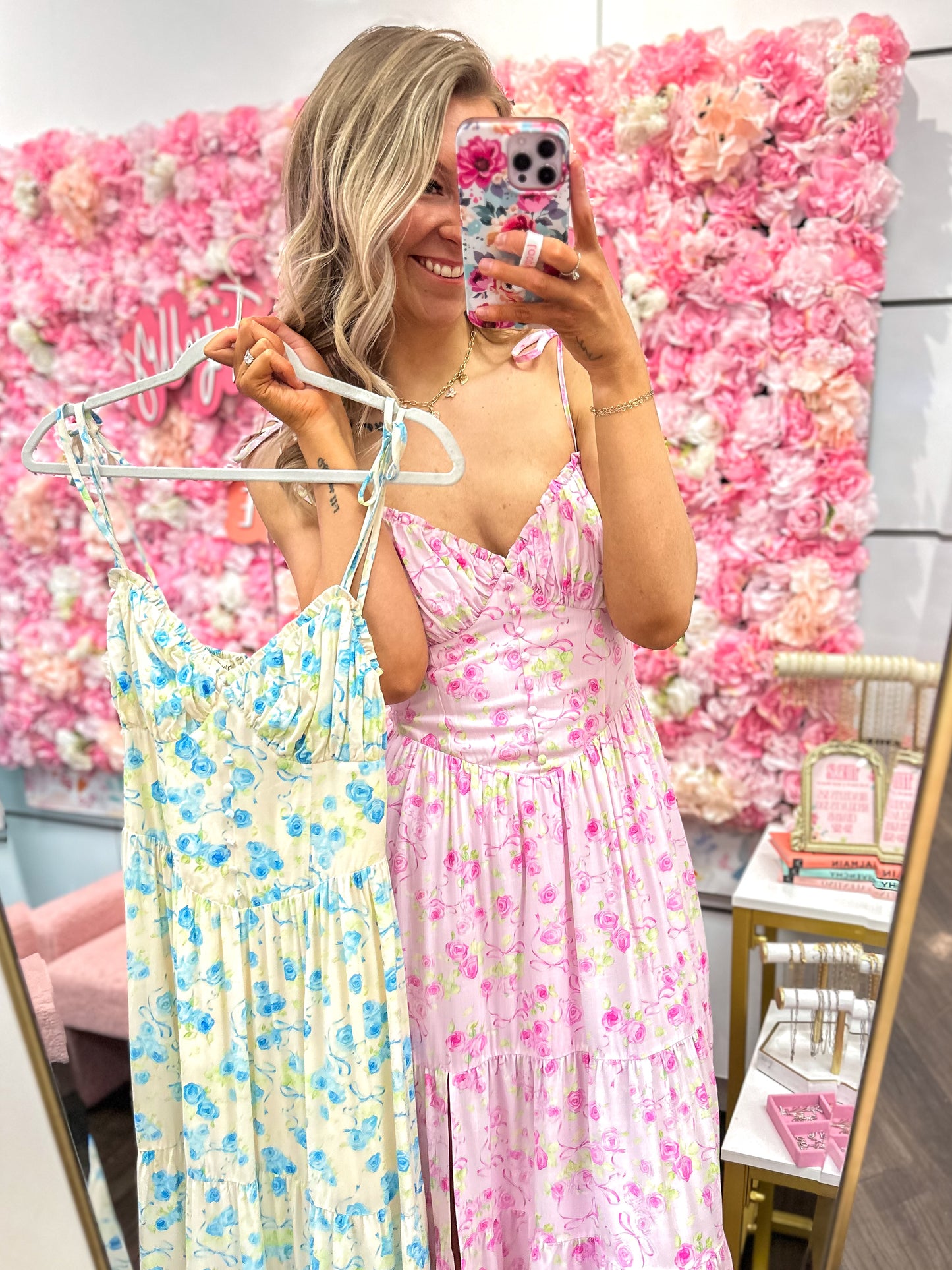 Garden Goddess Maxi Tier Dress