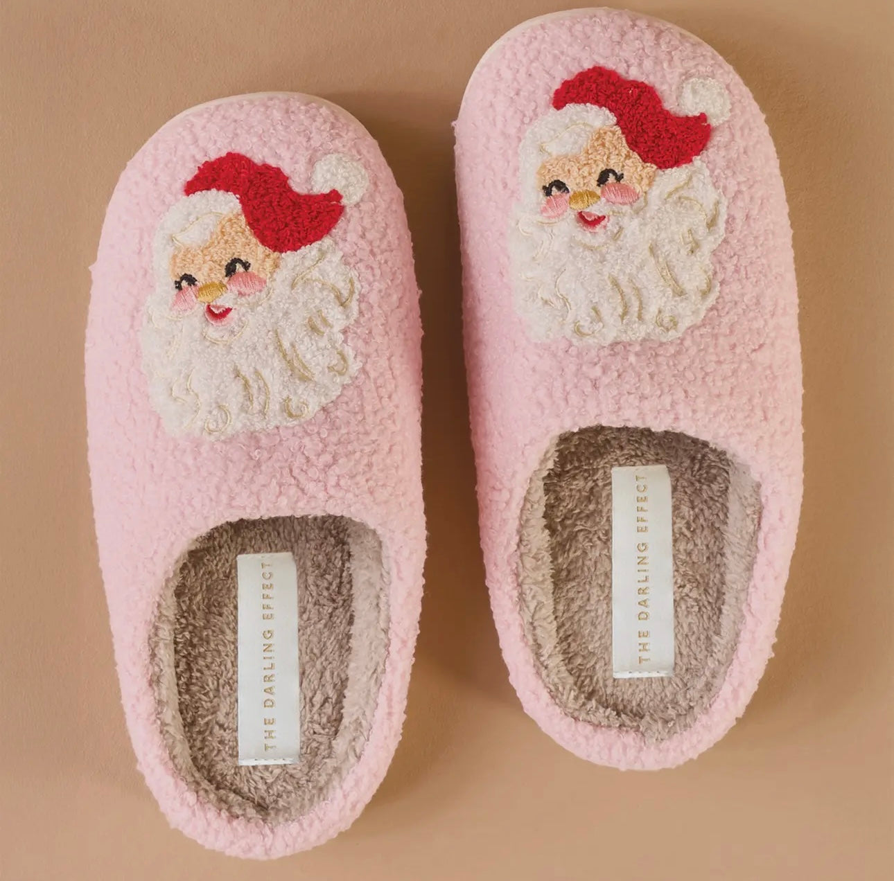 Santa Fuzzy Slippers