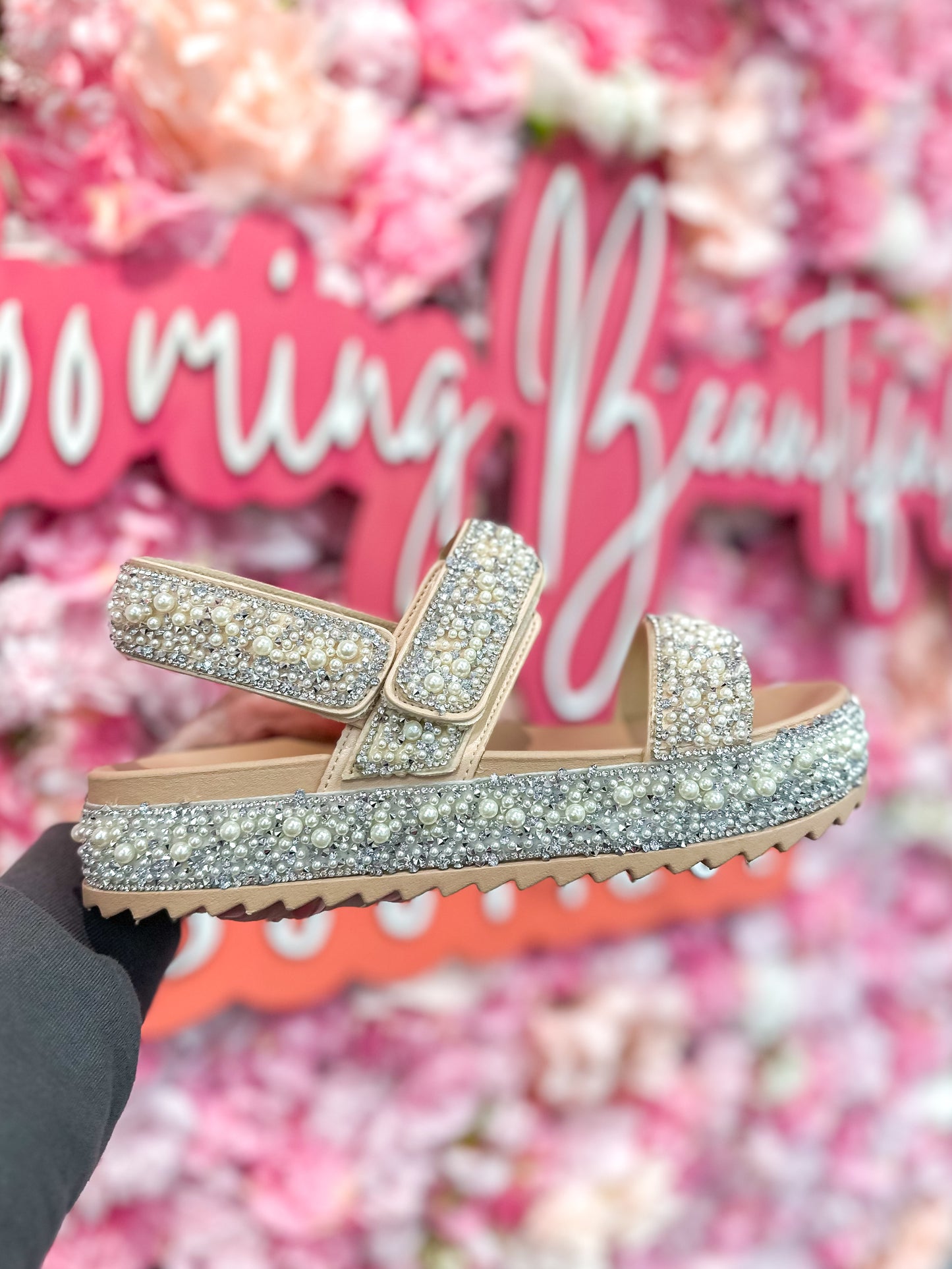 Boujee Babe Studded Sandals