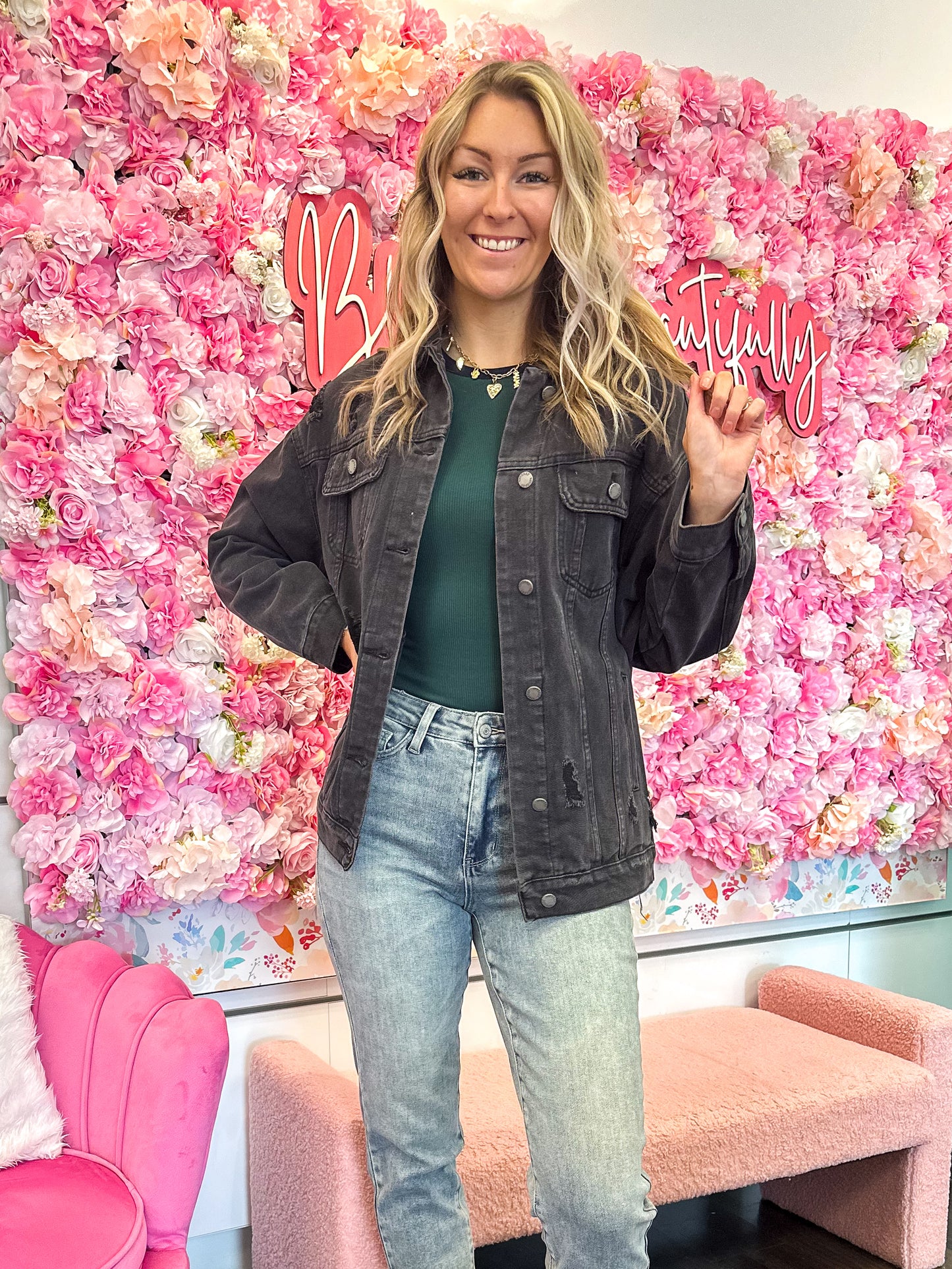 The Weekender Oversized Denim Jacket - 2 Colors