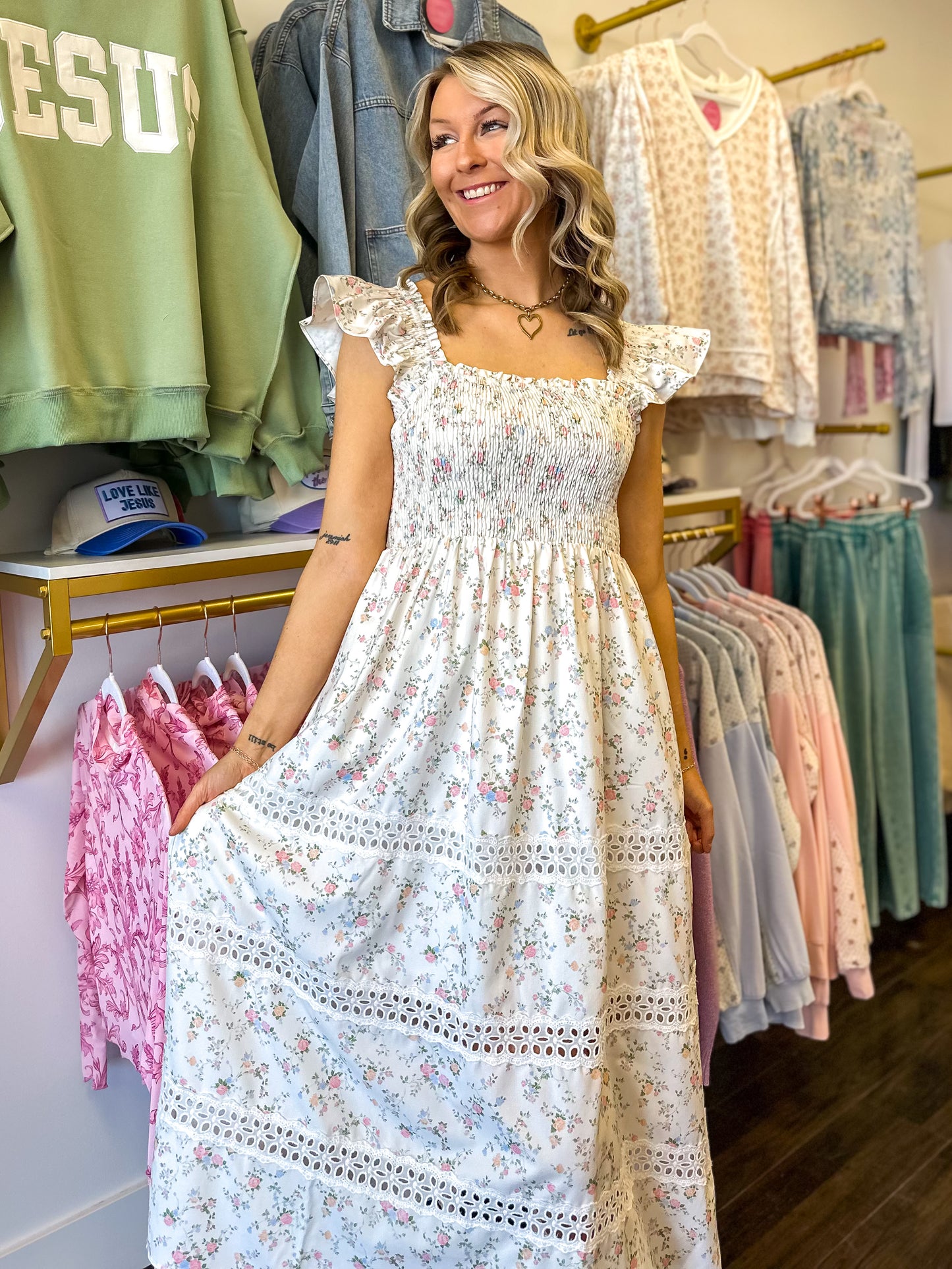 Primrose Garden Maxi Dress