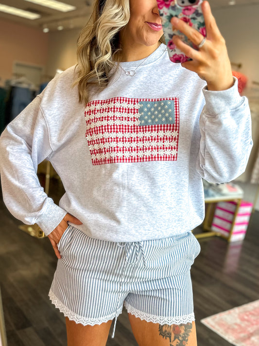 Sweet Liberty Lace Shorts