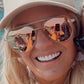 Earhart Sunglasses - Gold | DAX Eyewear