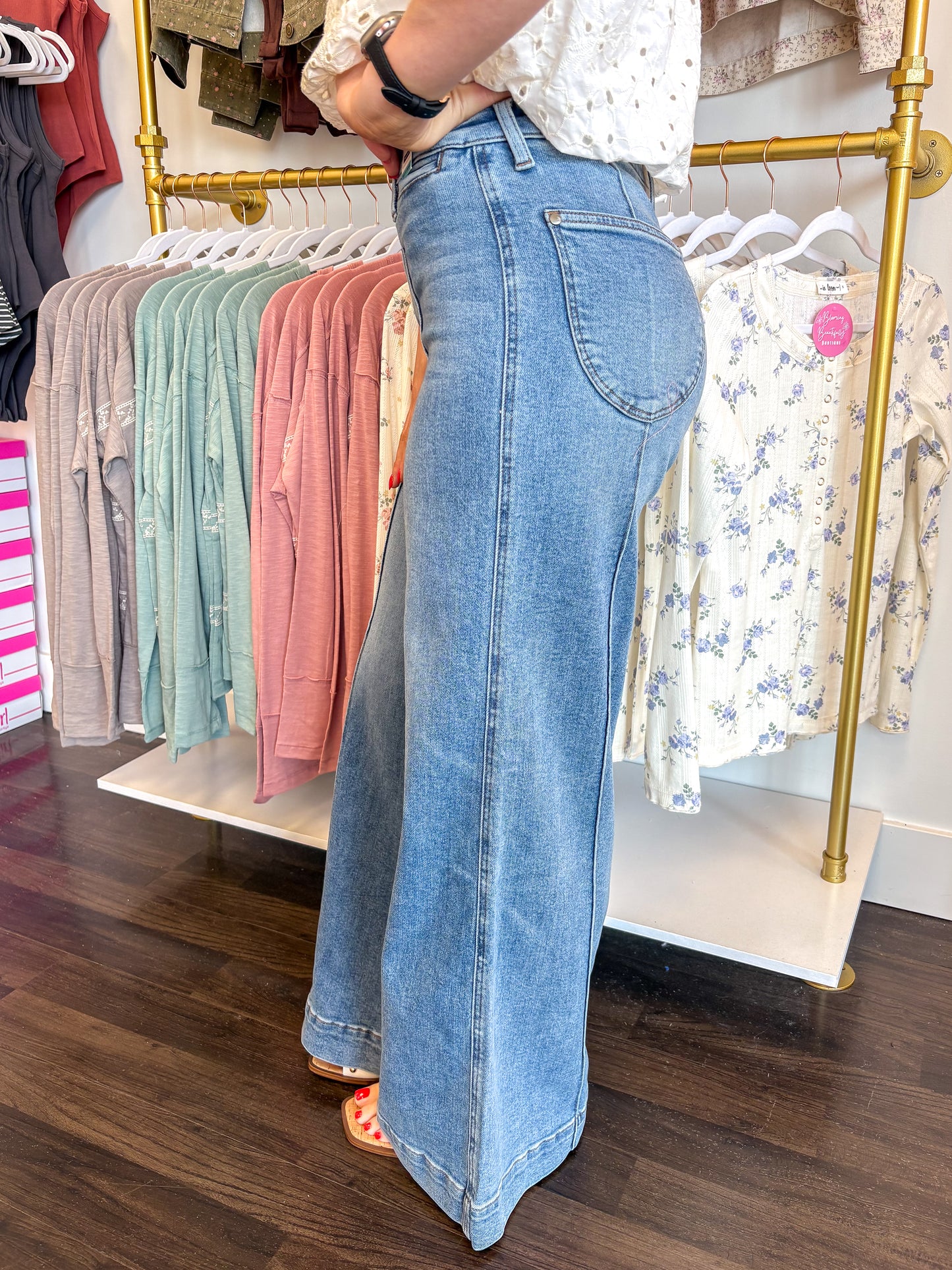 Piper Palazzo Judy Blue Jeans