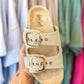 CORKY'S: She's Spicy Sandals - Cognac