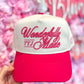 Wonderfully Made - Hot Pink Vintage Trucker Hat