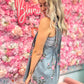The Floral Edit Denim Romper