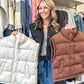 Mallory Mock Neck Puffer Vest