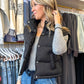 Mallory Mock Neck Puffer Vest