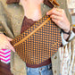 Westlyn Woven Bum Bag - Checkered Coffee