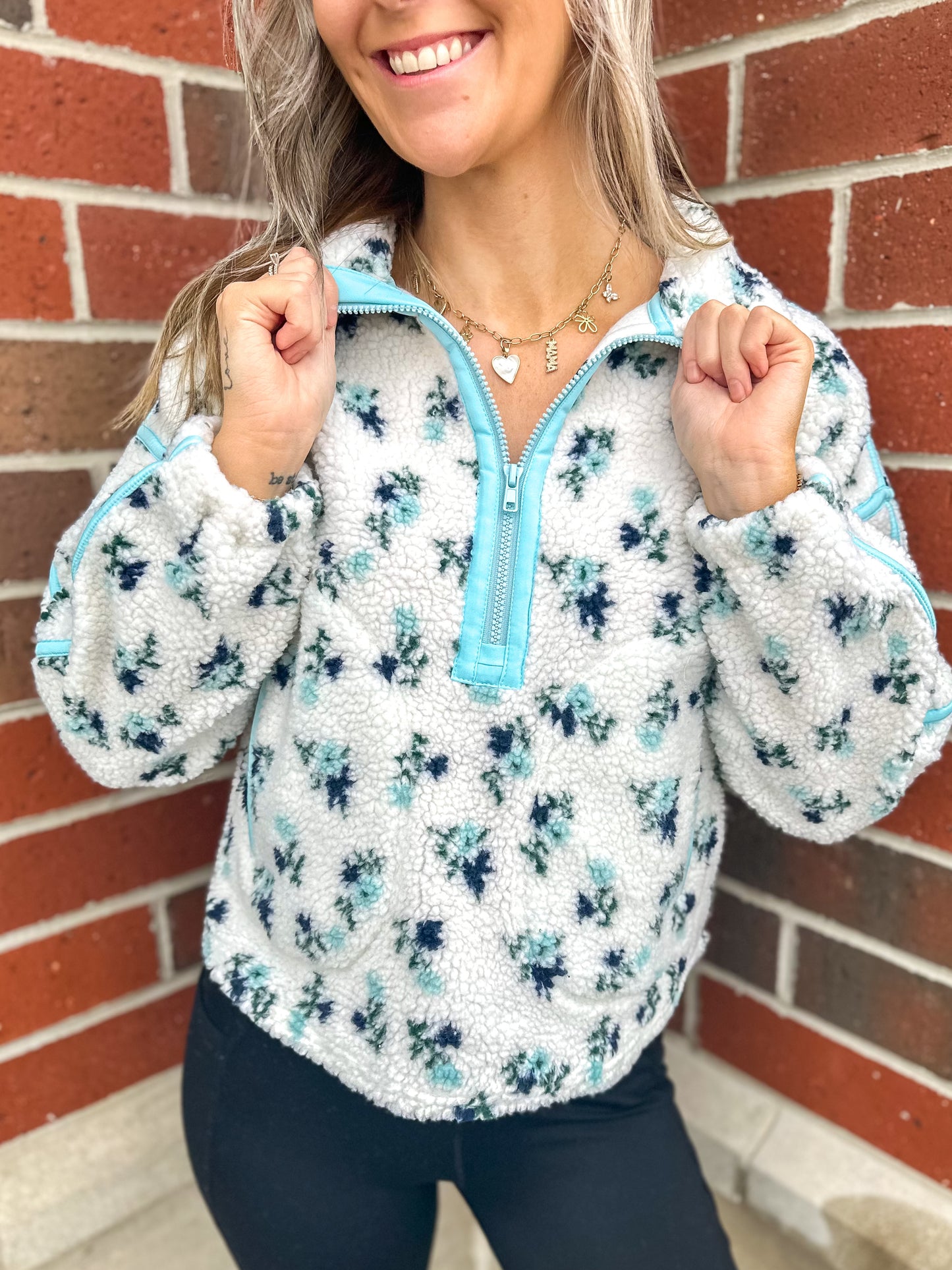 Frankie Floral Print Pullover