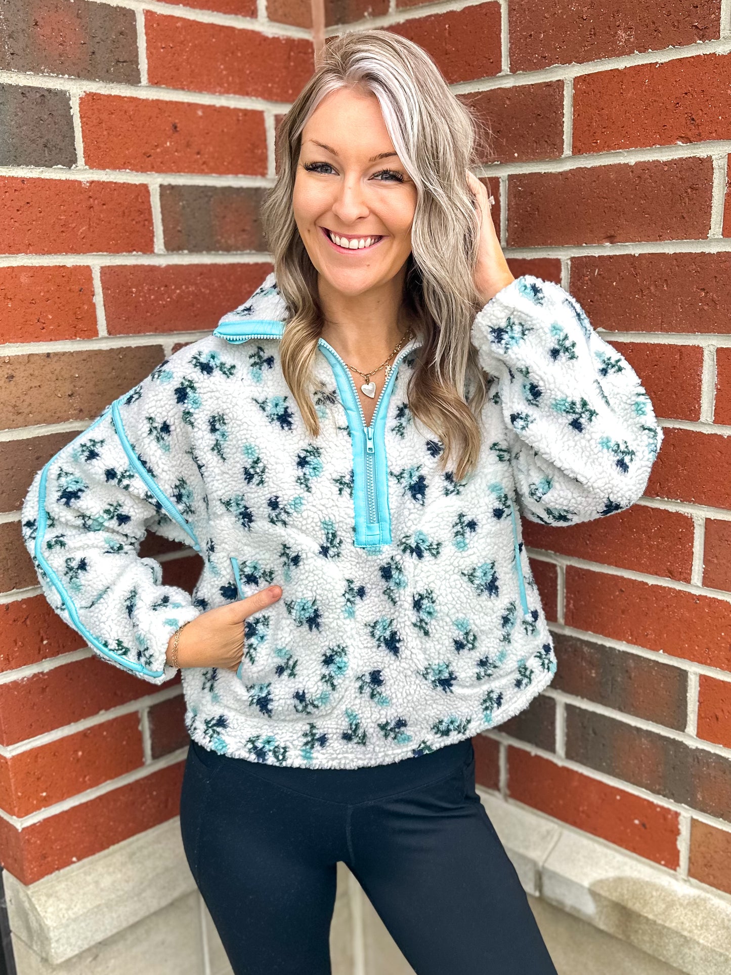 Frankie Floral Print Pullover