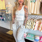 Wildflower Weekend Barrel Pants - Heather Grey