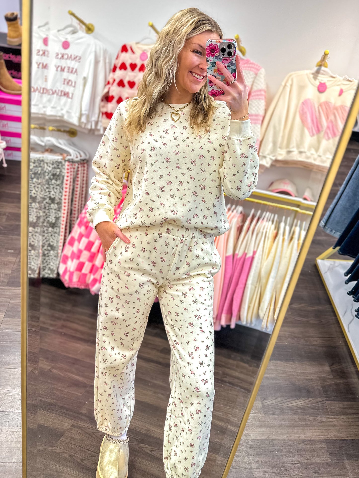 Bloom Babe Jogger Set