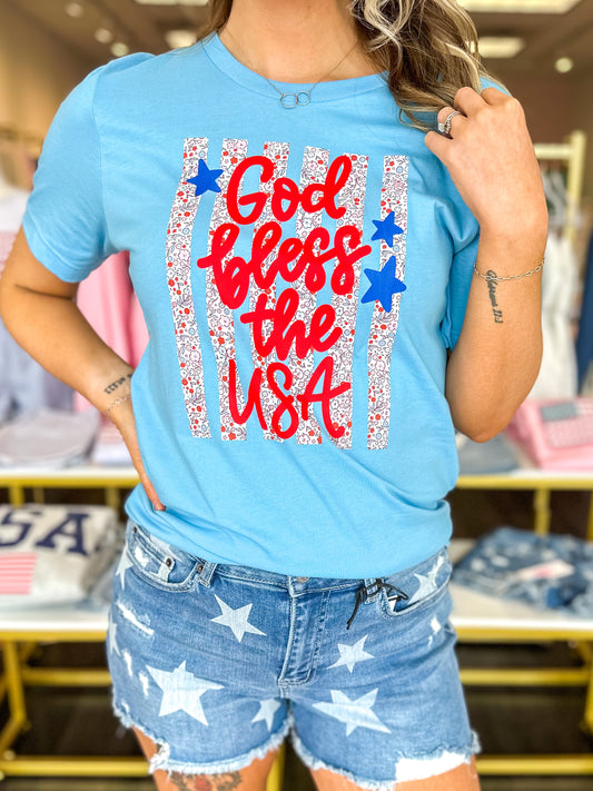 God Bless The USA Graphic Tee