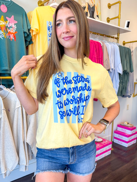 Stars Were Made To Worship Graphic Tee
