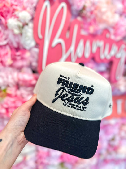 Friend In Jesus - Vintage Trucker Hat