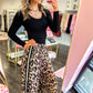 Leopard Luxe Wide Leg Pants