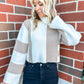 Caroline Color Block Sweater